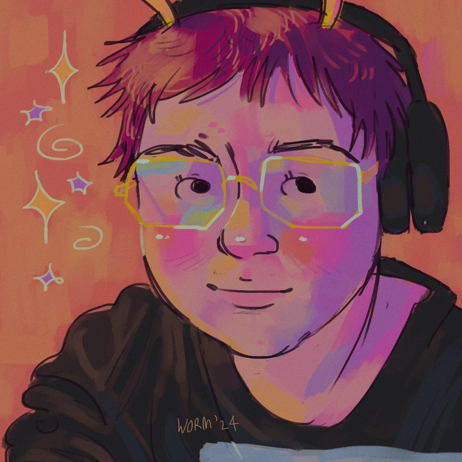 A self portrait icon